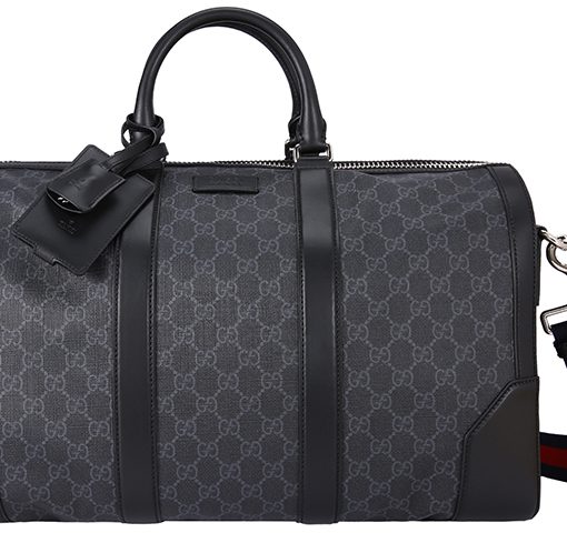 구찌 Gg 블랙 캐리온 더플 블랙 Gg 슈프림 L44*W24*H29cm