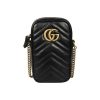 구찌 Gg 마몽 미니백 블랙 L10.5*W5*H17cm