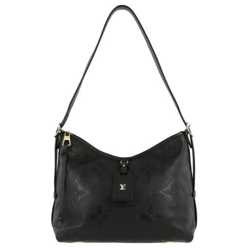루이비통 캐리올 Pm 모느그램 앙프렝뜨 레더 블랙 L29.5*W12*H24cm