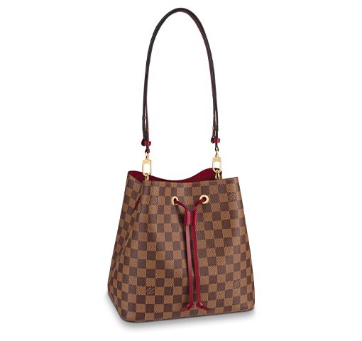 LOUIS VUITTON NOE 가죽 버킷 백, 휴대용 크로스백, 숄더 백 여성 L26*W17.5*H26cm