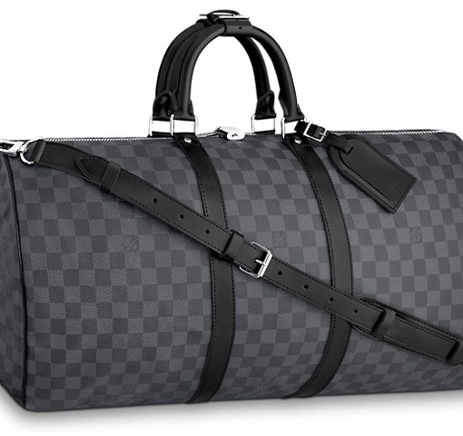 LOUIS VUITTON 키폴 캔버스 여행 백, <브랜드_1>e 어깨 크로스백, 핸드백 55 남성 그래파이트 L55*W26*H31cm