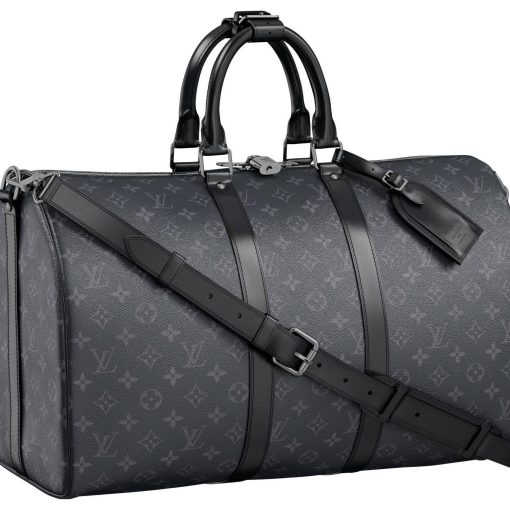 LOUIS VUITTON 키폴 코팅 캔버스 여행 백, <브랜드_1>e 어깨 크로스백, 핸드백 남성 그레이 L45*W20*H27cm